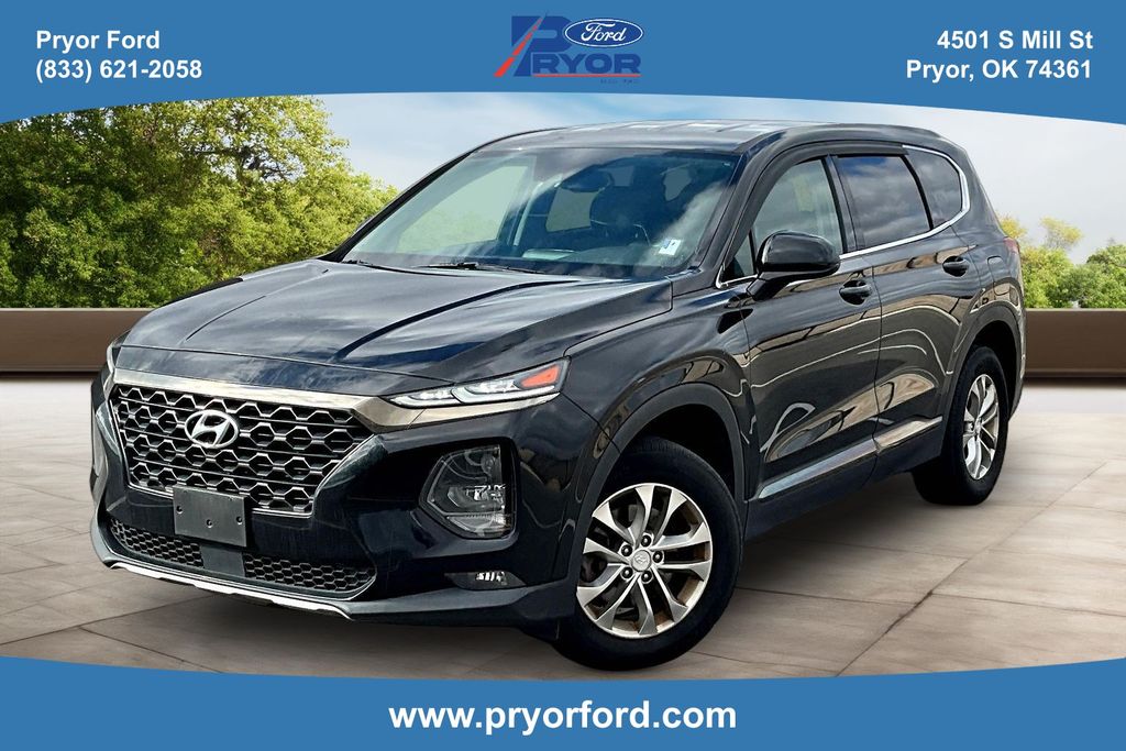 Twilight Black 2019 Hyundai Santa Fe 2.4L SEL AWD SUV / Crossover All-Wheel Drive 8-Speed Automatic