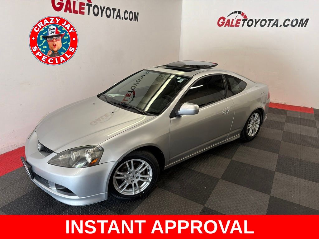 Silver 2006 Acura RSX Coupe Front-Wheel Drive 5-Speed Automatic