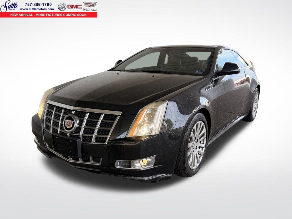 Black Diamond Tricoat 2012 Cadillac CTS Coupe Coupe Rear-Wheel Drive 6-Speed Automatic