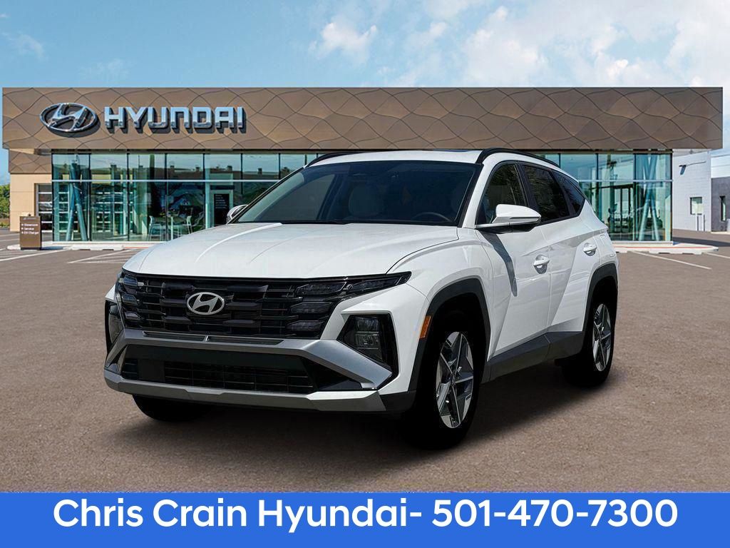 White Pearl 2026 Hyundai Tucson SEL Premium FWD SUV / Crossover Front-Wheel Drive 8-Speed Automatic