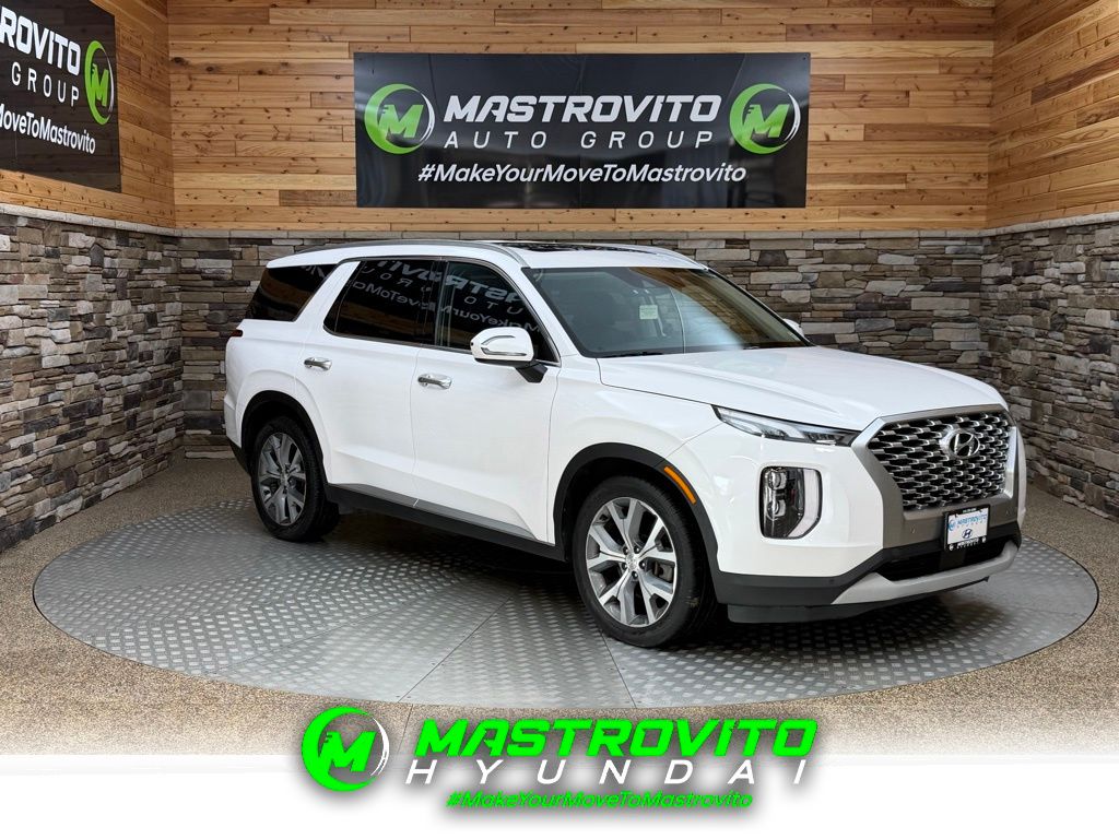 Hyper White 2021 Hyundai Palisade SEL AWD SUV / Crossover All-Wheel Drive 8-Speed Automatic