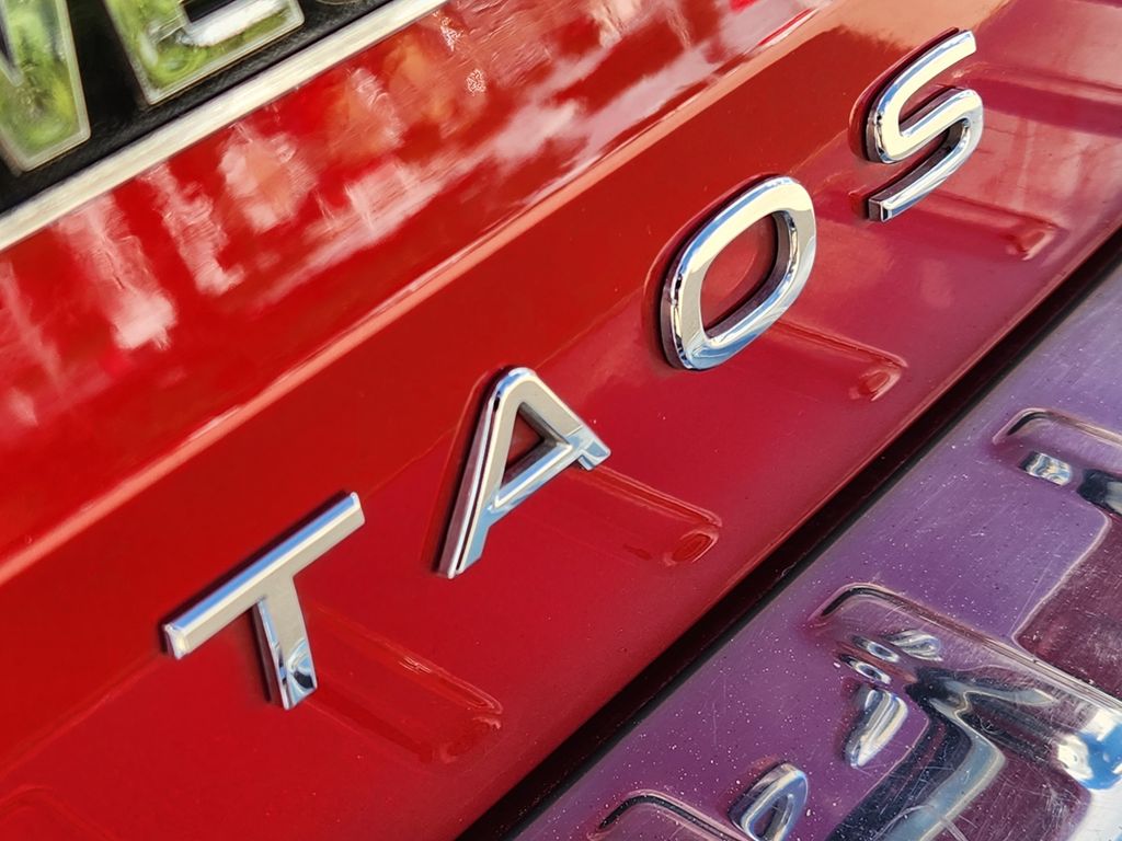 2022 Volkswagen Taos 1.5T SE Red at DeMontrond Mazda