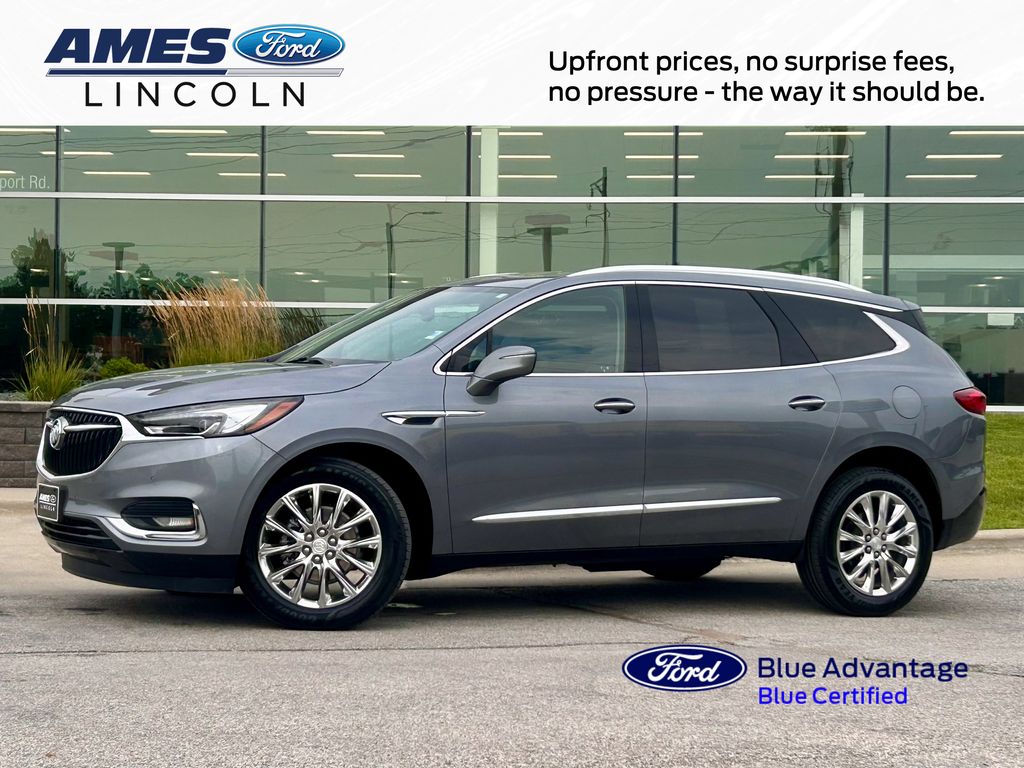 Satin Steel Gray Metallic 2021 Buick Enclave SUV / Crossover Four-Wheel Drive 9-Speed Automatic
