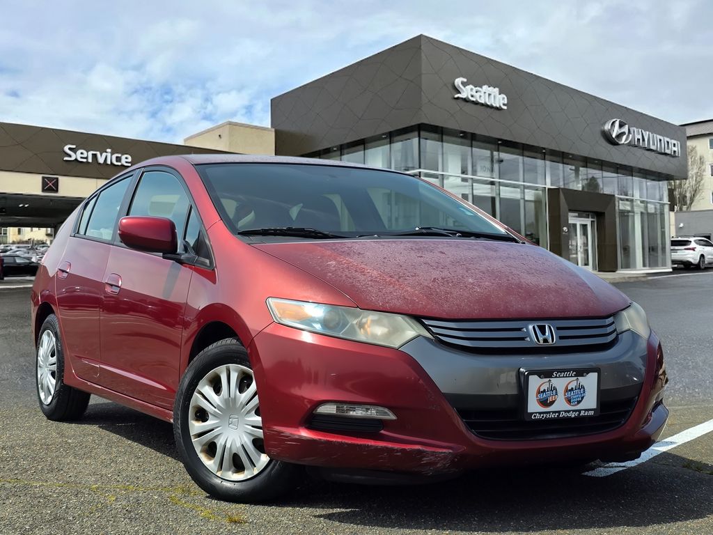 Red 2010 Honda Insight Hatchback Front-Wheel Drive Continuously Variable Transmission