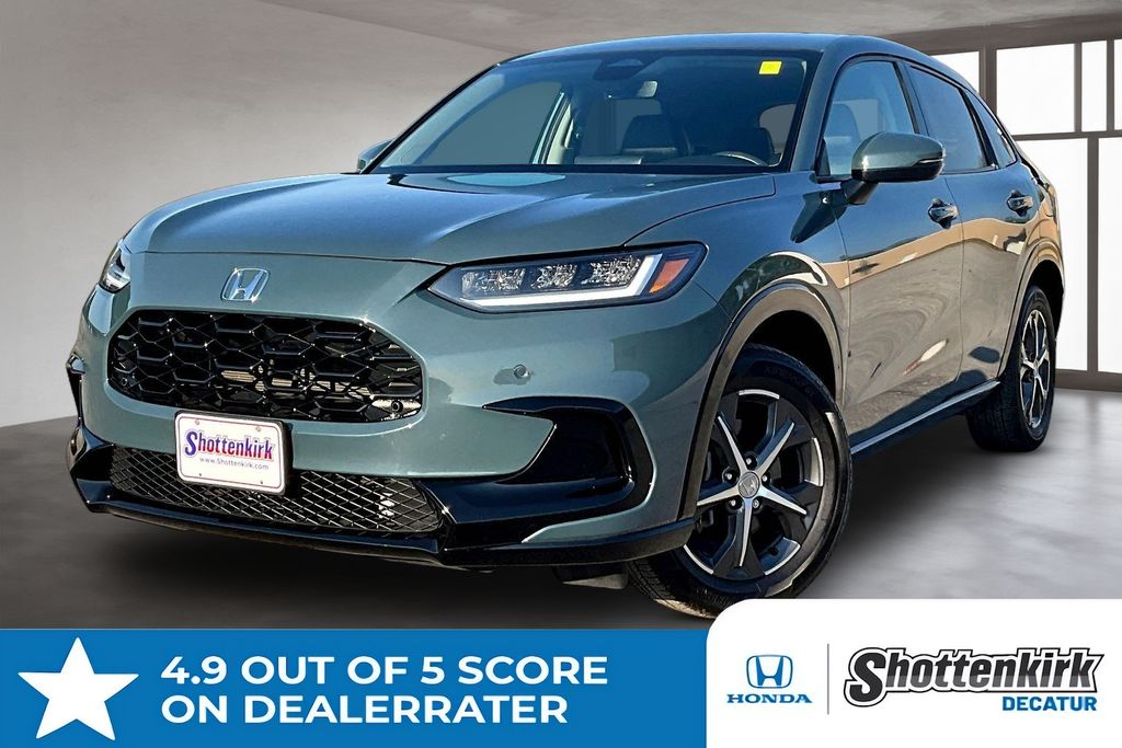 Nordic Forest Pearl 2024 Honda HR-V EX-L AWD SUV / Crossover All-Wheel Drive Continuously Variable Transmission