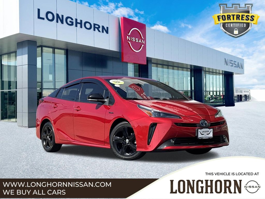 Red 2021 Toyota Prius 2020 Edition FWD Hatchback Front-Wheel Drive Continuously Variable Transmission