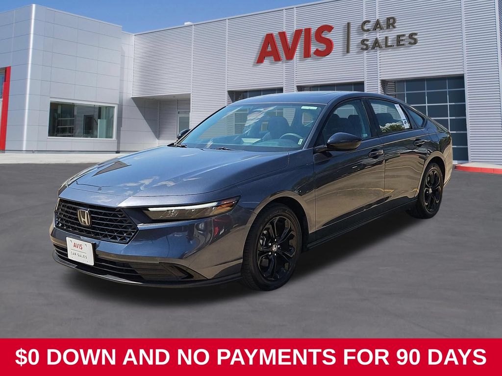 Gray 2025 Honda Accord Sedan Front-Wheel Drive Continuously Variable Transmission