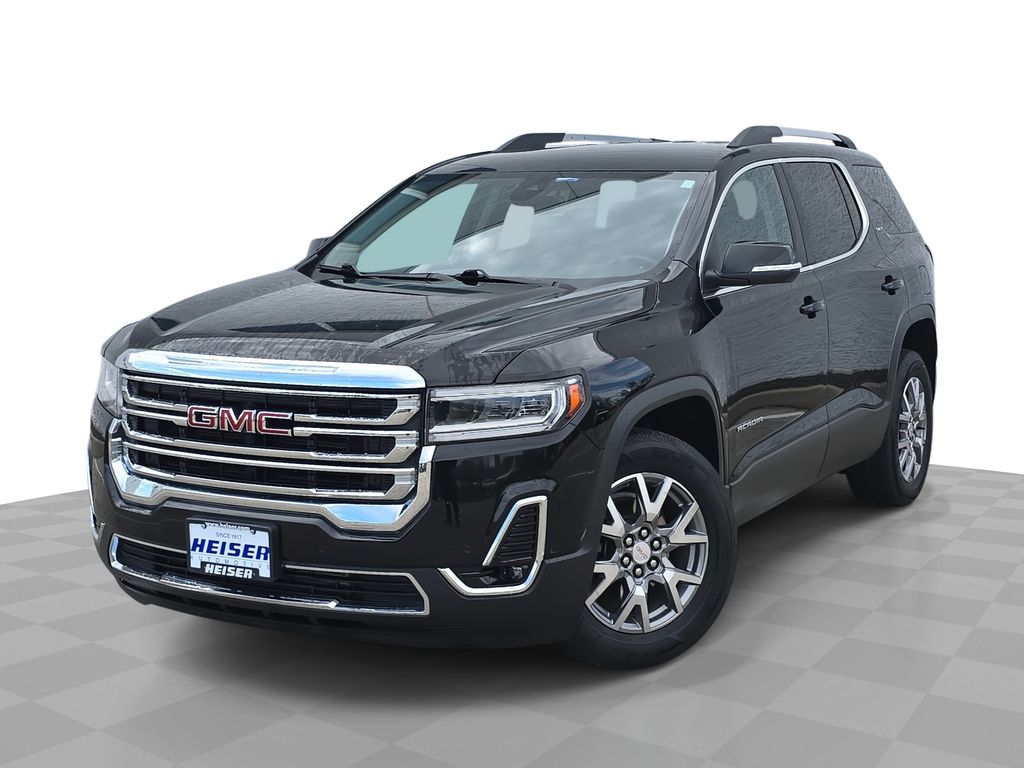 Black (Ebony Twilight Metallic) 2021 GMC Acadia SLT AWD SUV / Crossover Four-Wheel Drive 9-Speed Automatic