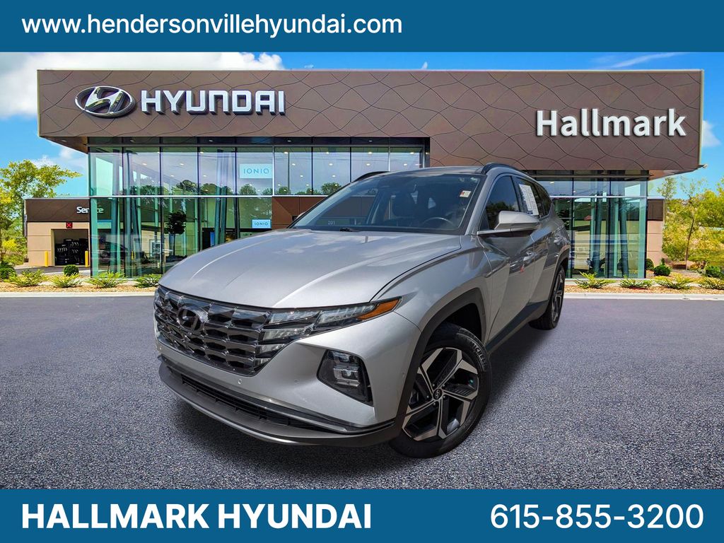 Shimmering Silver 2024 Hyundai Tucson Hybrid Limited AWD SUV / Crossover All-Wheel Drive 6-Speed Automatic