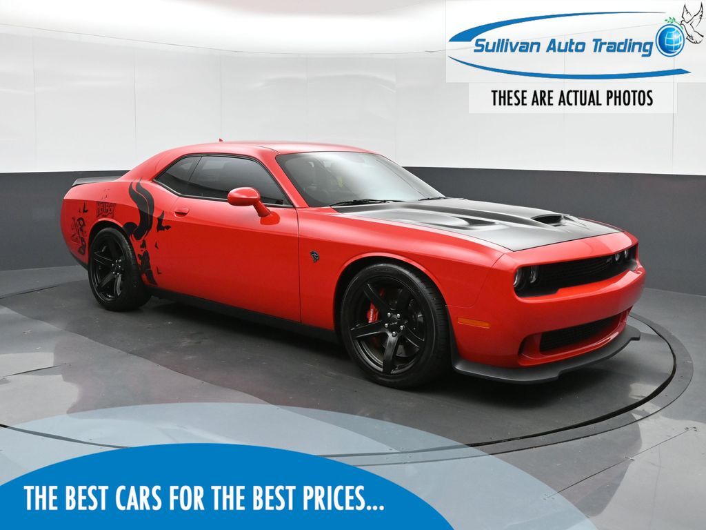 Torred Clearcoat 2018 Dodge Challenger Coupe Rear-Wheel Drive 8-Speed Automatic