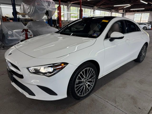 Polar White 2020 Mercedes-Benz CLA Coupe All-Wheel Drive 7-Speed Automatic