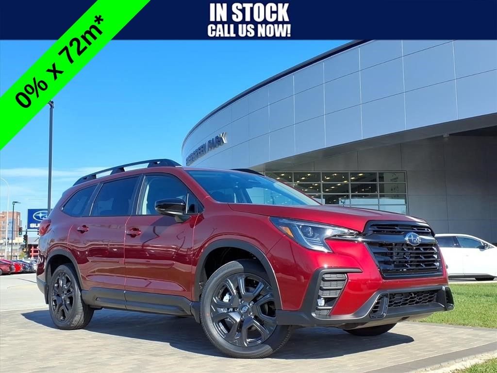 Crimson Red Pearl 2026 Subaru Ascent Onyx Edition AWD SUV / Crossover All-Wheel Drive Continuously Variable Transmission