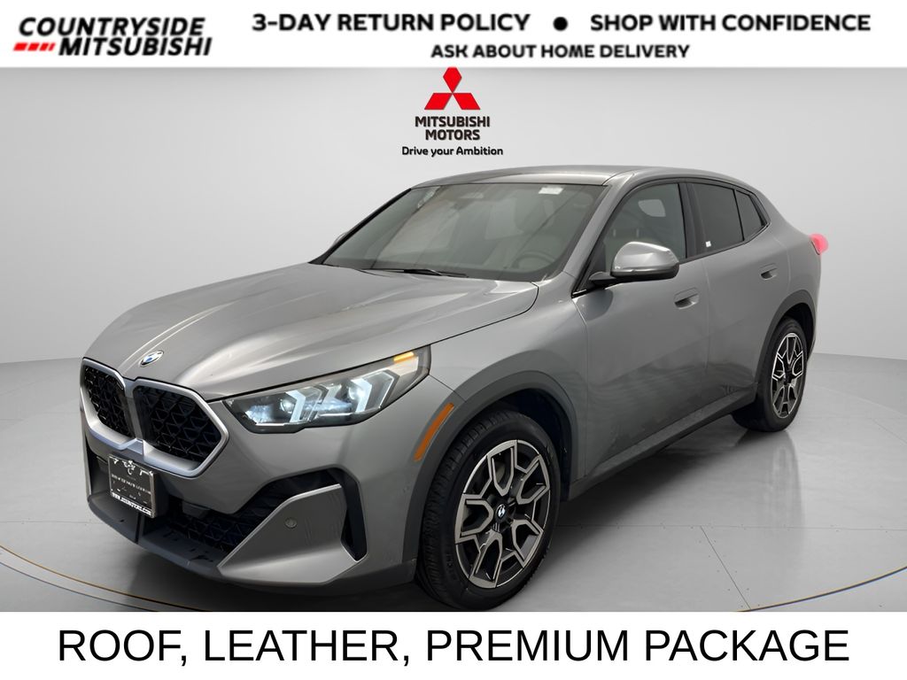 Skyscraper Gray Metallic 2025 BMW X2 xDrive28i SUV / Crossover All-Wheel Drive 7-Speed Automatic