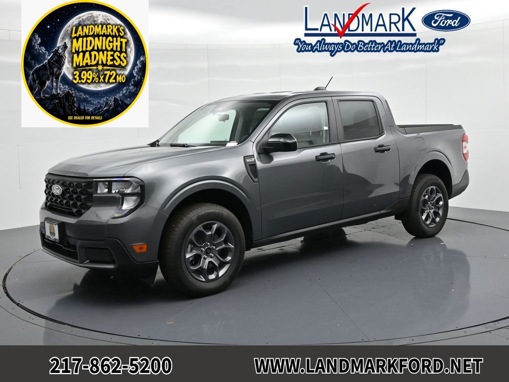 Gray Metallic 2025 Ford Maverick Pickup Truck All-Wheel Drive 8-Speed Automatic