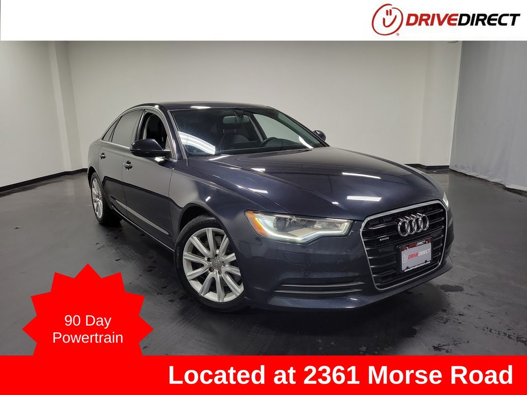 Moonlight Blue 2015 Audi A6 2.0T quattro Premium Plus Sedan AWD Sedan All-Wheel Drive 8-Speed Automatic