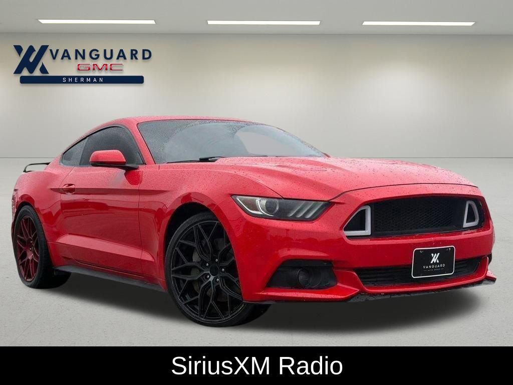 Race Red 2016 Ford Mustang GT Premium Coupe RWD Coupe Rear-Wheel Drive 6-Speed Manual