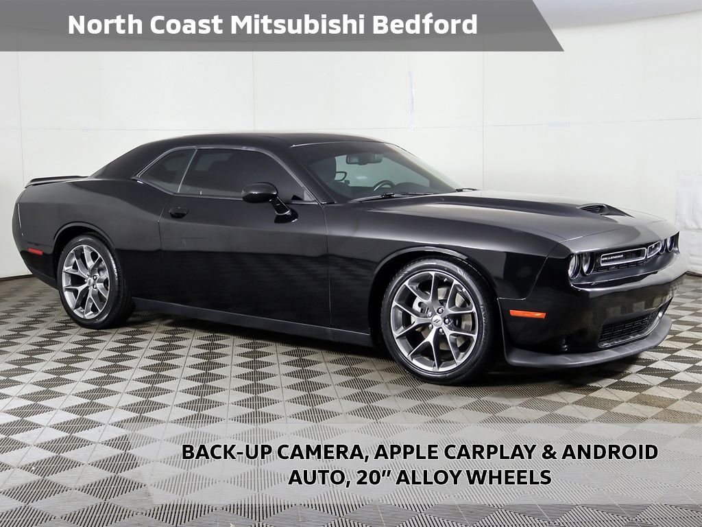 Pitch Black Clearcoat 2022 Dodge Challenger GT RWD Coupe Rear-Wheel Drive 8-Speed Automatic