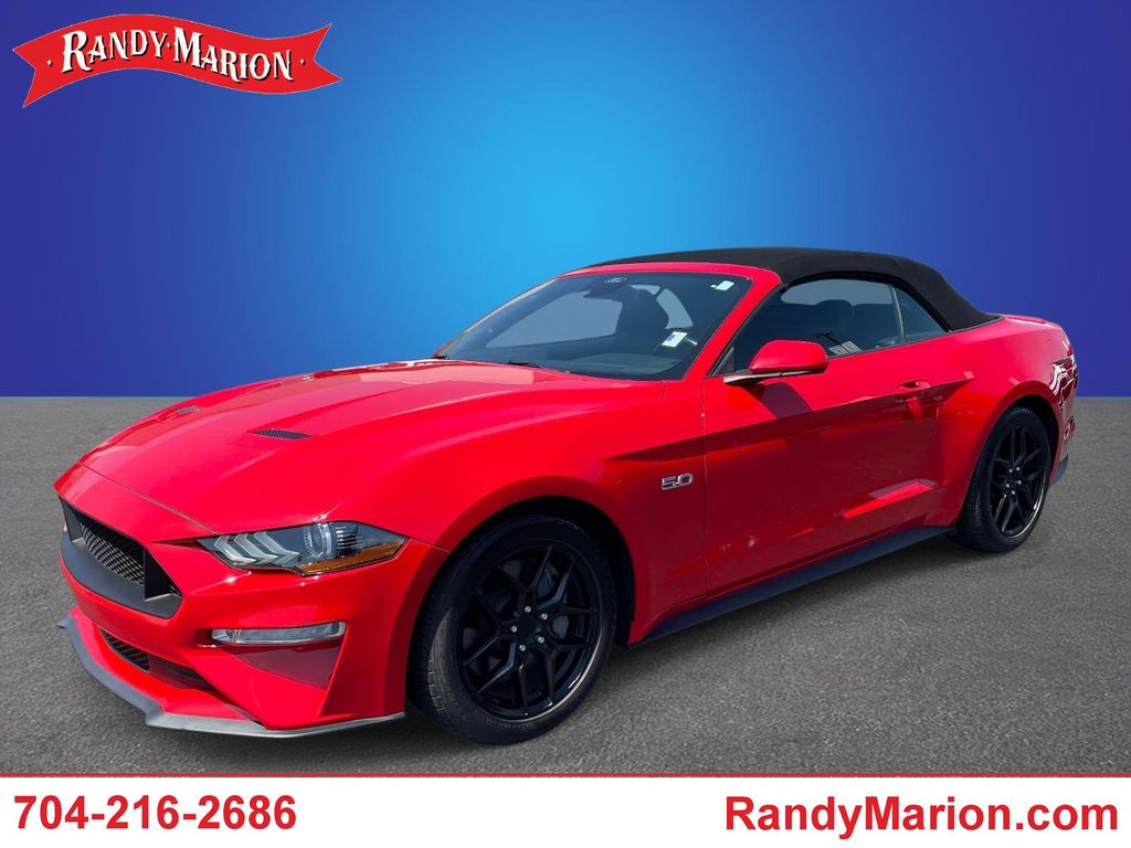 Race Red 2022 Ford Mustang GT Premium Convertible RWD Convertible Rear-Wheel Drive Automatic