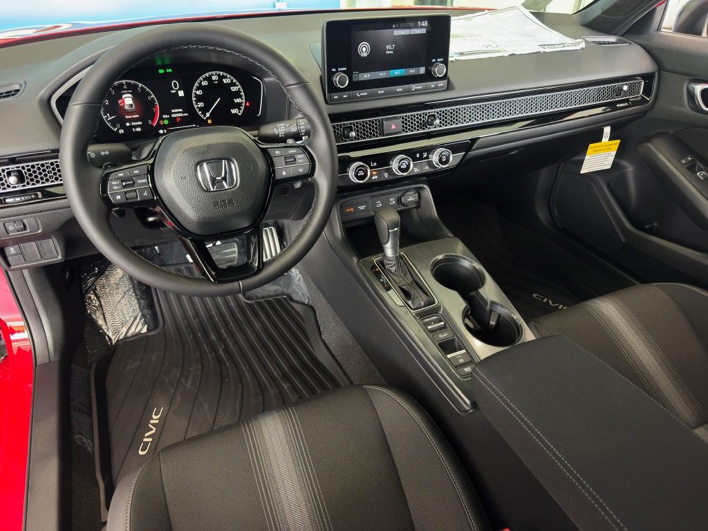 2026 Honda Civic Sport Red at DeMontrond Auto Country
