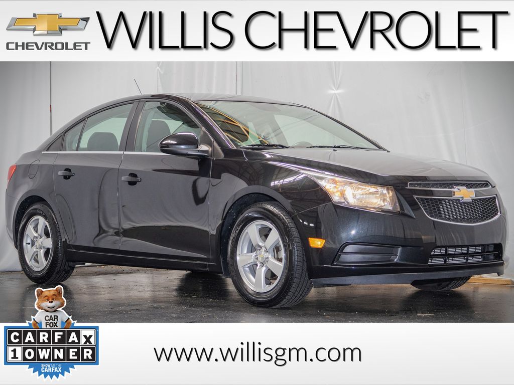 Black Granite Metallic 2014 Chevrolet Cruze 1LT Sedan FWD Sedan Front-Wheel Drive 6-Speed Automatic Overdrive