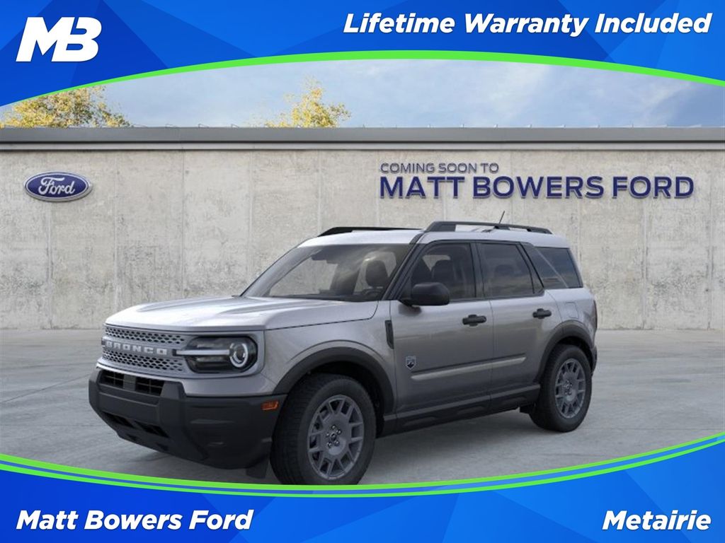Carbonized Gray Metallic 2026 Ford Bronco Sport SUV / Crossover All-Wheel Drive 8-Speed Automatic