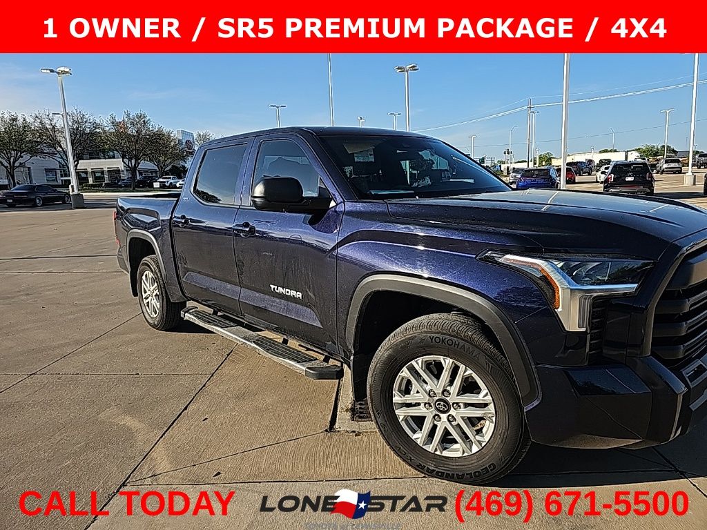 Blueprint 2025 Toyota Tundra SR5 CrewMax Cab 4WD Pickup Truck Four-Wheel Drive Automatic