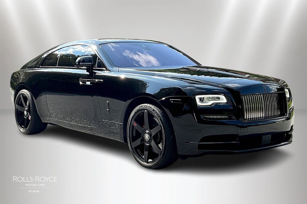Diamond Black Metallic 2018 Rolls-Royce Wraith Coupe Rear-Wheel Drive 8-Speed Automatic