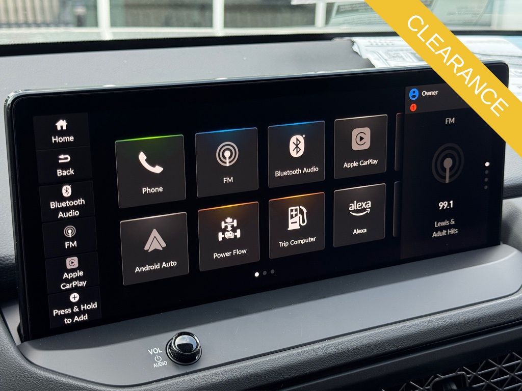 2025 Honda Accord Hybrid EX-L Silver at Classic Honda Galveston