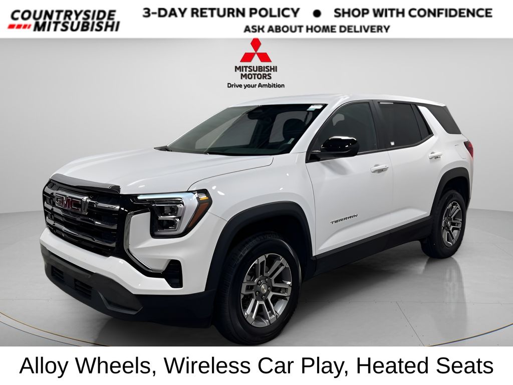 Summit White 2026 GMC Terrain SUV / Crossover Front-Wheel Drive Continuously Variable Transmission