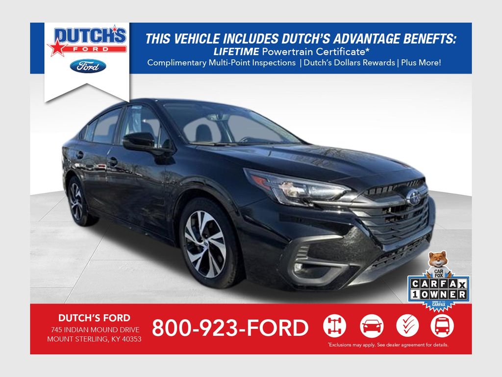 Crystal Black Silica 2025 Subaru Legacy Sedan All-Wheel Drive Continuously Variable Transmission