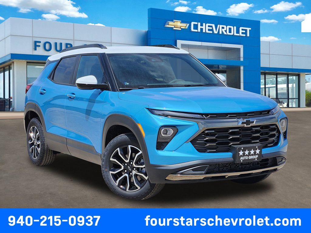 Marina Blue Metallic 2026 Chevrolet Trailblazer SUV / Crossover Front-Wheel Drive Continuously Variable Transmission