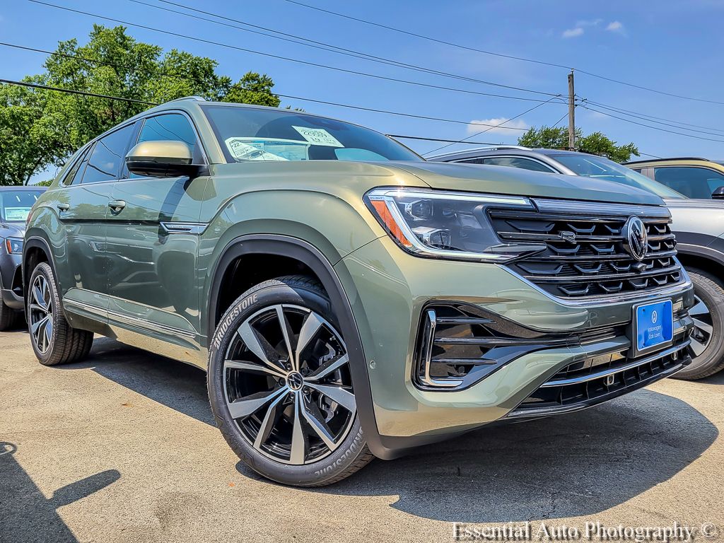 Green 2026 Volkswagen Atlas Cross Sport SUV / Crossover All-Wheel Drive 8-Speed Automatic