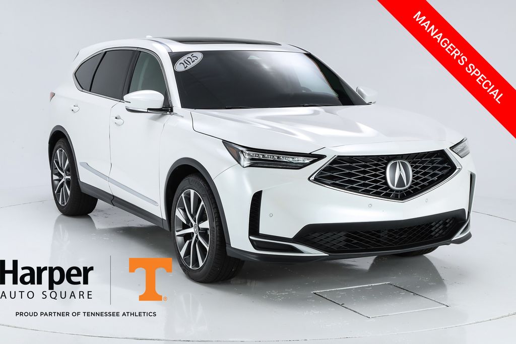 Platinum White Pearl 2025 Acura MDX SUV / Crossover Front-Wheel Drive Automatic