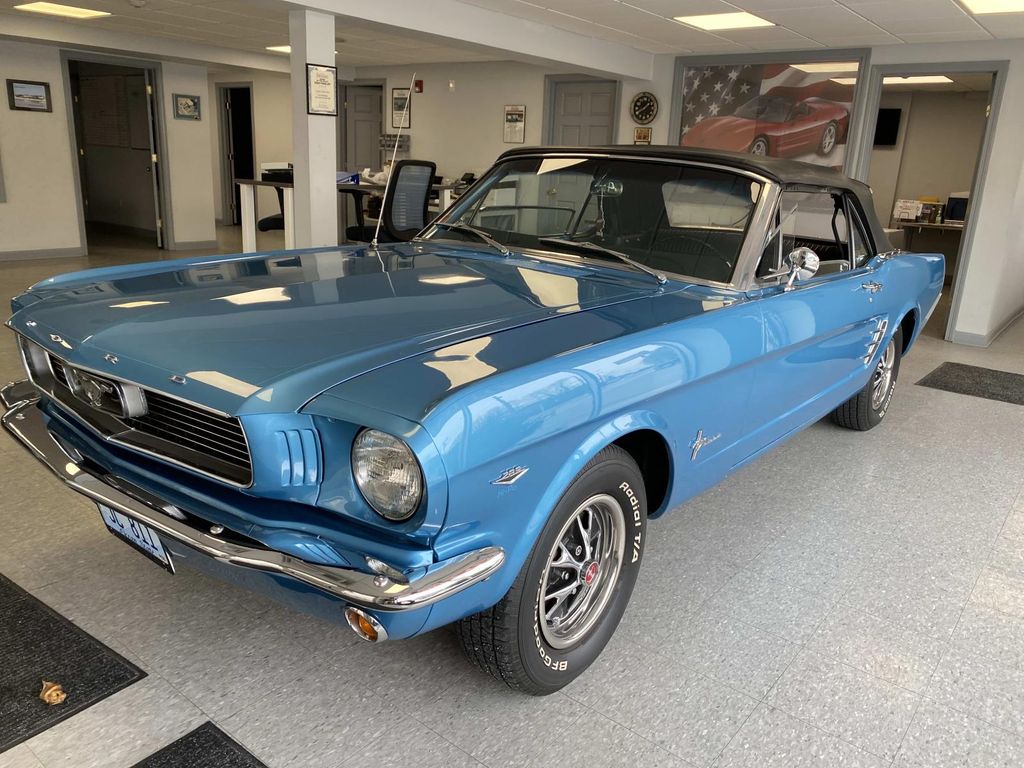 Blue 1966 Ford Mustang Coupe Automatic