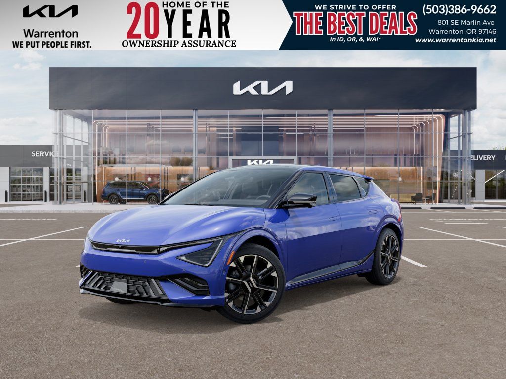 Nebular Blue 2026 Kia EV6 SUV / Crossover All-Wheel Drive 1-Speed Automatic