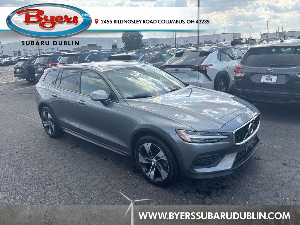 Gray 2020 Volvo V60 Cross Country T5 AWD Wagon All-Wheel Drive Automatic