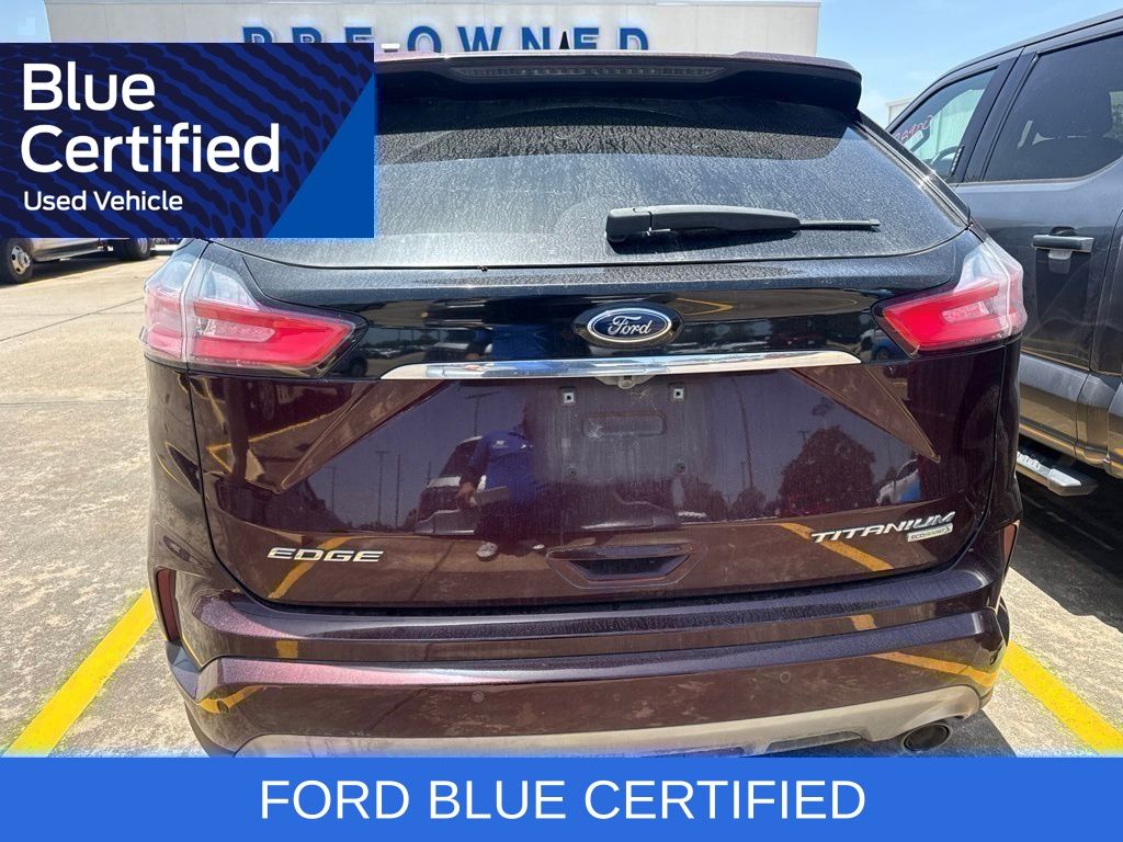 2019 Ford Edge Titanium Red at DeMontrond Gulf Freeway