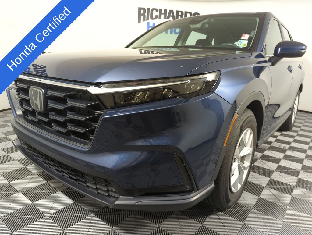 Canyon River Blue Metallic 2024 Honda CR-V LX FWD SUV / Crossover Front-Wheel Drive Continuously Variable Transmission