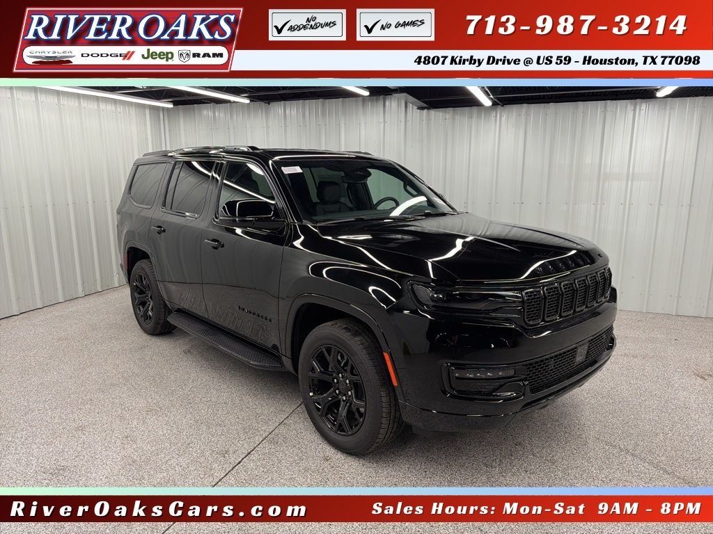 2025 Jeep Wagoneer Series II Black at River Oaks CDJR