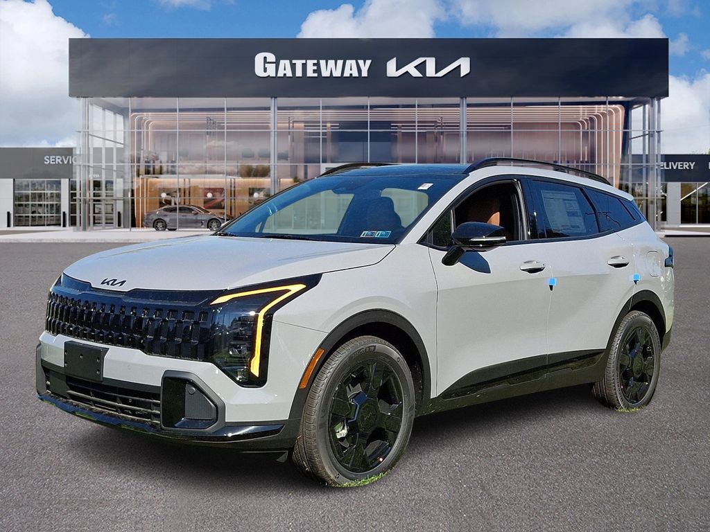Wolf Gray 2026 Kia Sportage Hybrid Plug-In X-Line AWD SUV / Crossover All-Wheel Drive 6-Speed Automatic