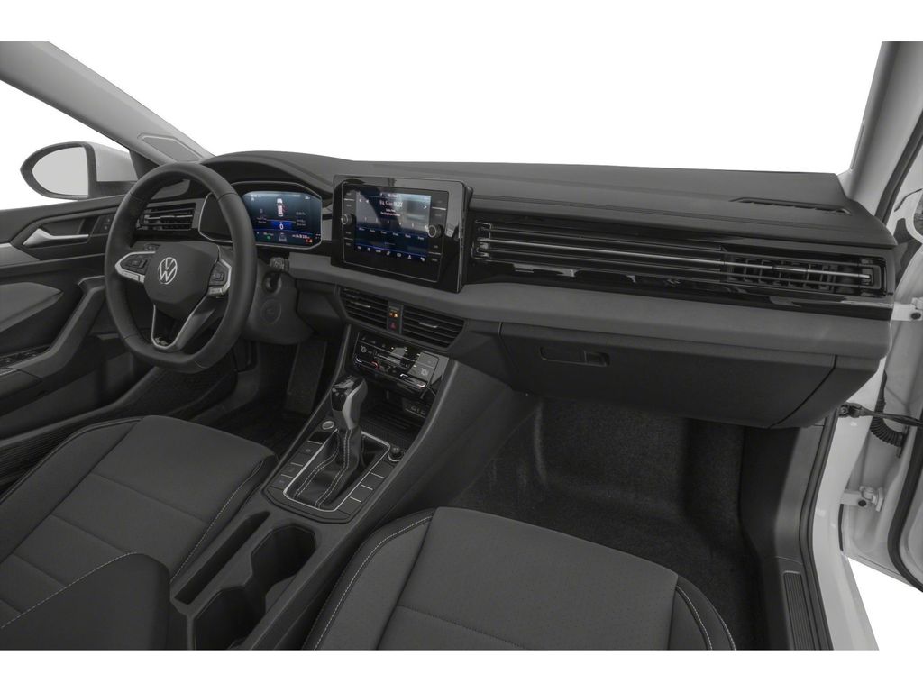 2025 Volkswagen Jetta 1.5T SE Black at Subaru and VW of Moon Township