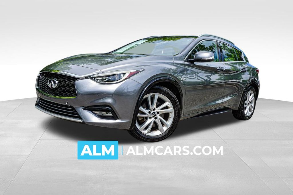 Gray (Graphite Shadow) 2017 INFINITI QX30 Premium FWD SUV / Crossover Front-Wheel Drive 7-Speed Automatic