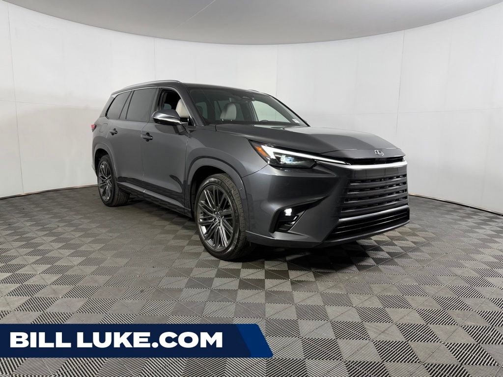 Cloudburst Gray 2025 Lexus TX Hybrid SUV / Crossover All-Wheel Drive Continuously Variable Transmission