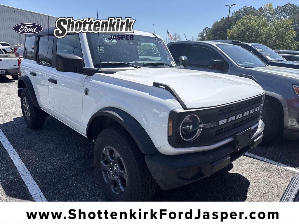 Oxford White 2025 Ford Bronco Big Bend 4-Door 4WD SUV / Crossover Four-Wheel Drive Automatic