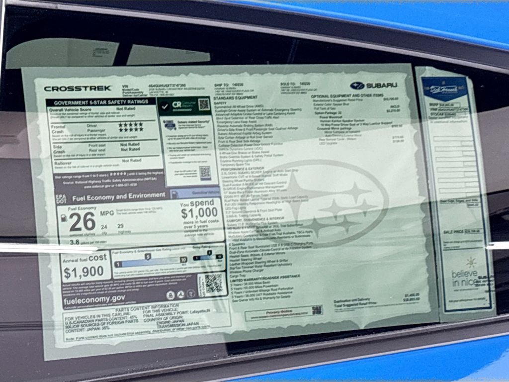2026 Subaru Crosstrek Wilderness