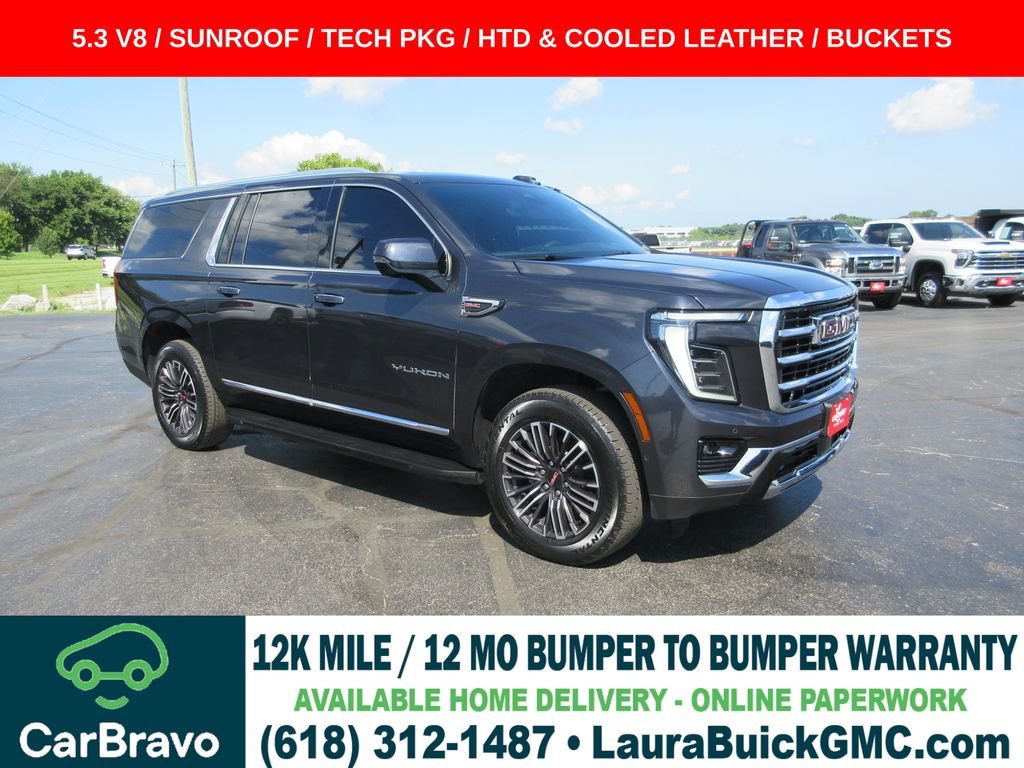 Titanium Rush Metallic 2025 GMC Yukon XL SUV / Crossover Four-Wheel Drive