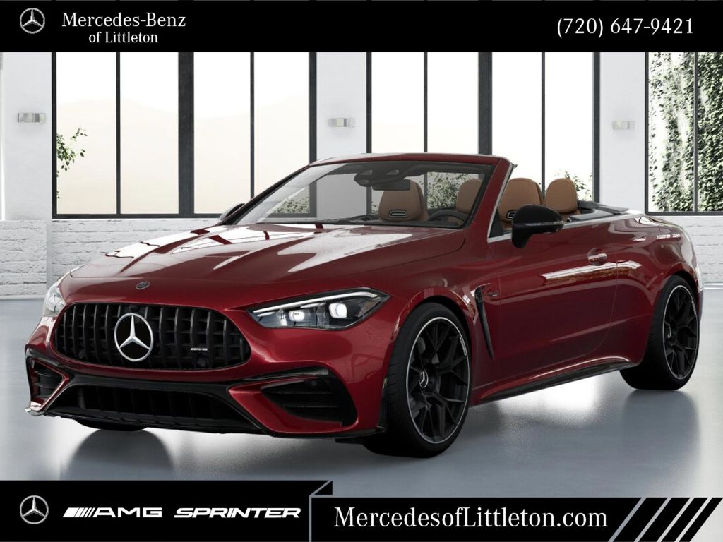 MANUFAKTUR Patagonia Red Metallic 2026 Mercedes-Benz CLE AMG CLE 53 4MATIC Coupe All-Wheel Drive 9-Speed Automatic