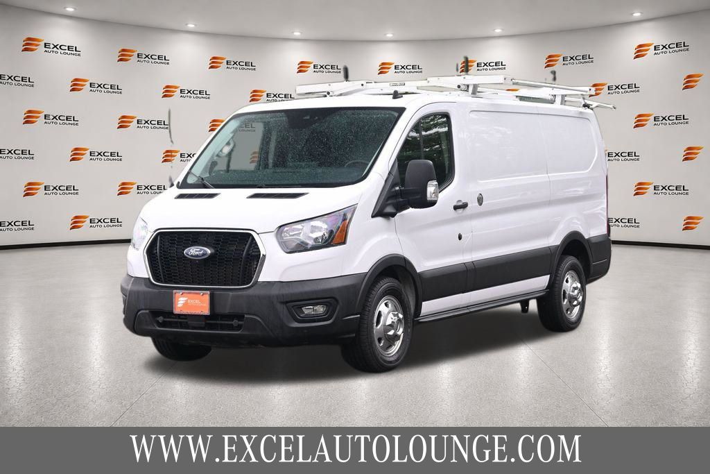 Oxford White 2022 Ford Transit Cargo Van All-Wheel Drive 