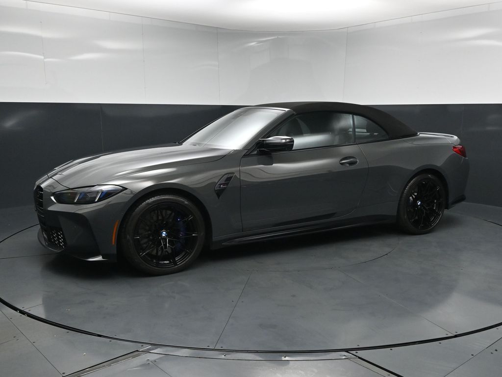 Gray (Dravit Grey Metallic) 2026 BMW M4 Convertible All-Wheel Drive 8-Speed Automatic