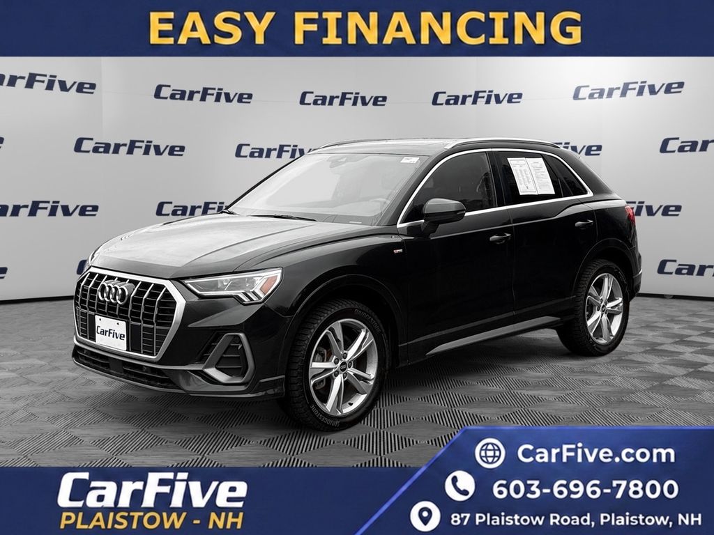 Black Metallic 2021 Audi Q3 SUV / Crossover All-Wheel Drive 8-Speed Automatic